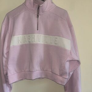 Nashville Women's crop sweatshirt